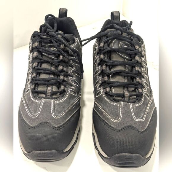 Hytest Unisex Poron XRD Leather Shoes still toe black safety shoes boots sz 9.5W - Picture 7 of 12